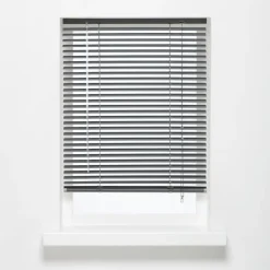 Aluminium Jaloezie Jade Antraciet 25mm 100x175 cm