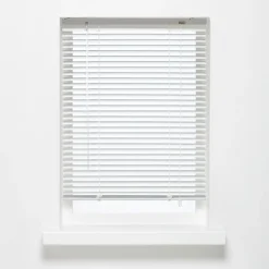 Aluminium Jaloezie Jade Wit 25mm 200x175 cm