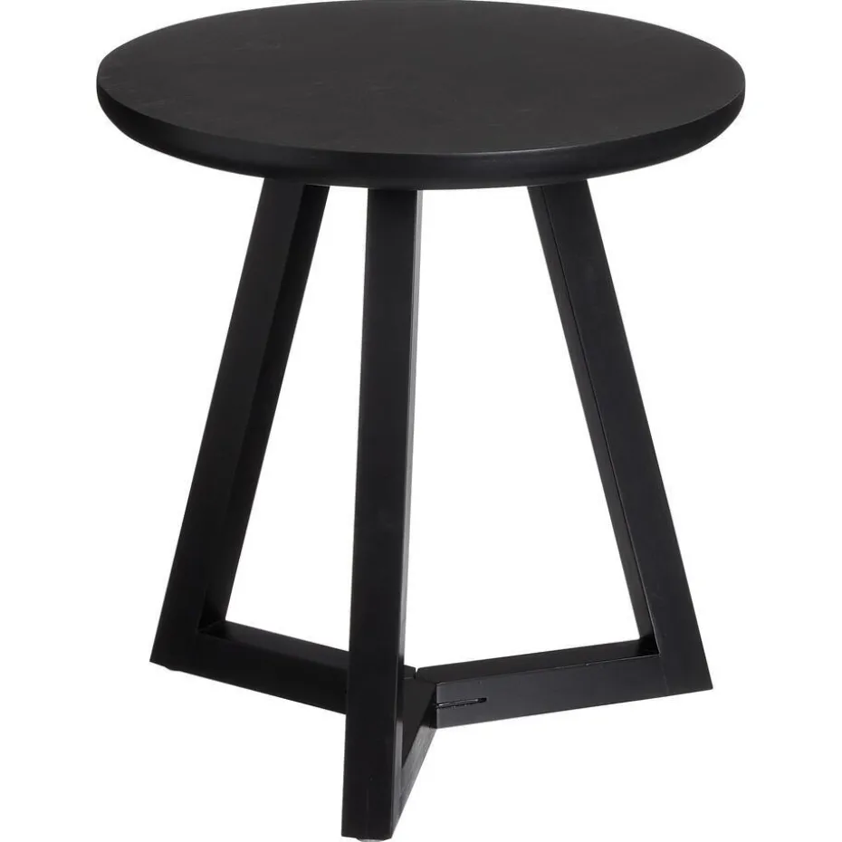 Bijzettafel Bosa Zwart ø 40x43 cm