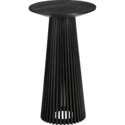 Bijzettafel Latera Zwart ø 35x60 cm