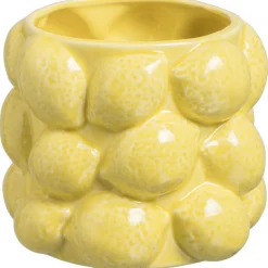 Bloempot Citroen Geel