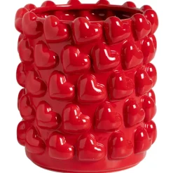 Bloempot Hartjes Rood - ø23 cm