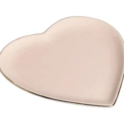 Bord Hart Lichtroze - 22x21 cm