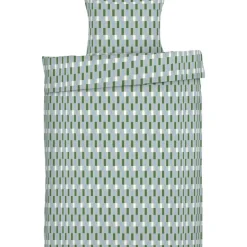 Dekbedovertrek Bas Blauwgroen 200x200 cm