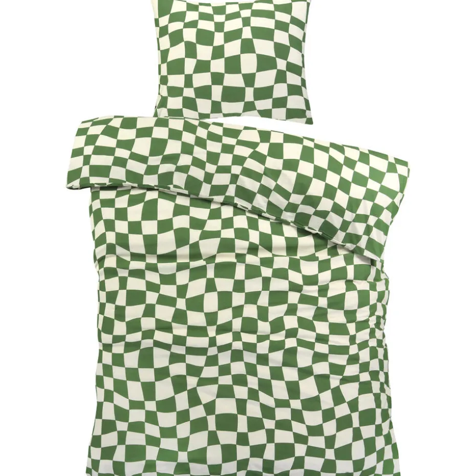 Dekbedovertrek Maart Groen 140x200 cm