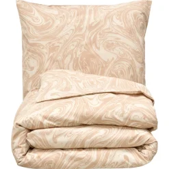 Dekbedovertrek Marble Soft Pink 200x220 cm