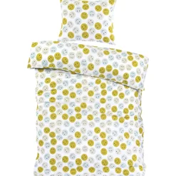 Dekbedovertrek Smiley Multicolor 140x200 cm