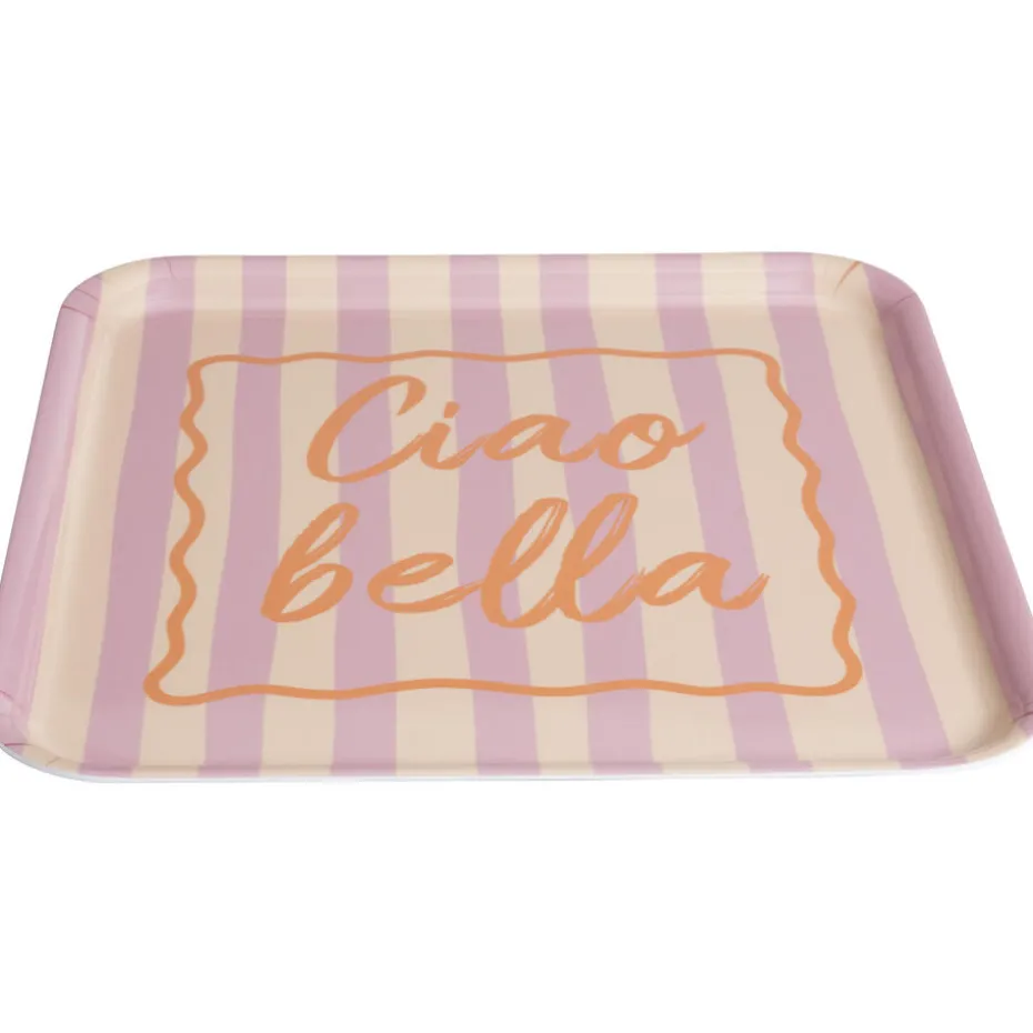 Dienblad Ciao Bella Peach