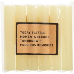 Dinerkaars Soft Lime 12 cm - 6 Stuks