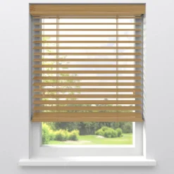 Fenstr Bamboe Jaloezie Wietze Honing 50mm