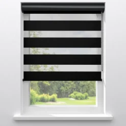 Fenstr Duo Rolgordijn Mace Zwart