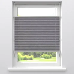 Fenstr Plissé Lina Grijs Transparant