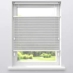 Fenstr Plissé Lina Wit Transparant