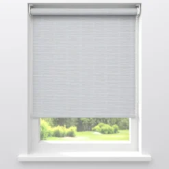 Fenstr Rolgordijn Fem Wit Transparant