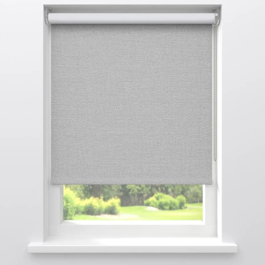 Fenstr Rolgordijn Fiene Lichtgrijs Verduisterend