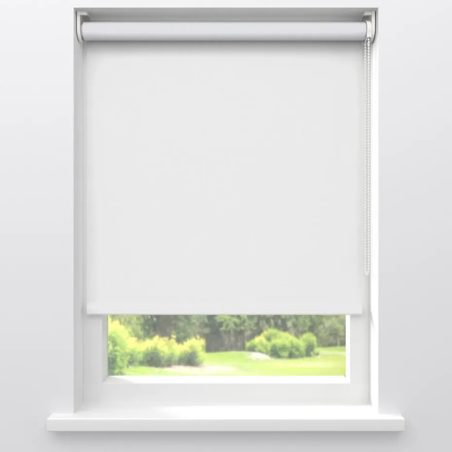 Fenstr Rolgordijn Fiene Wit Verduisterend