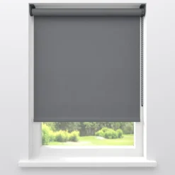 Fenstr Rolgordijn Liz Grijs Lichtdoorlatend
