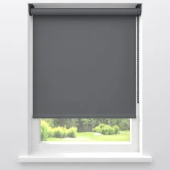 Fenstr Rolgordijn Mara Antraciet Verduisterend