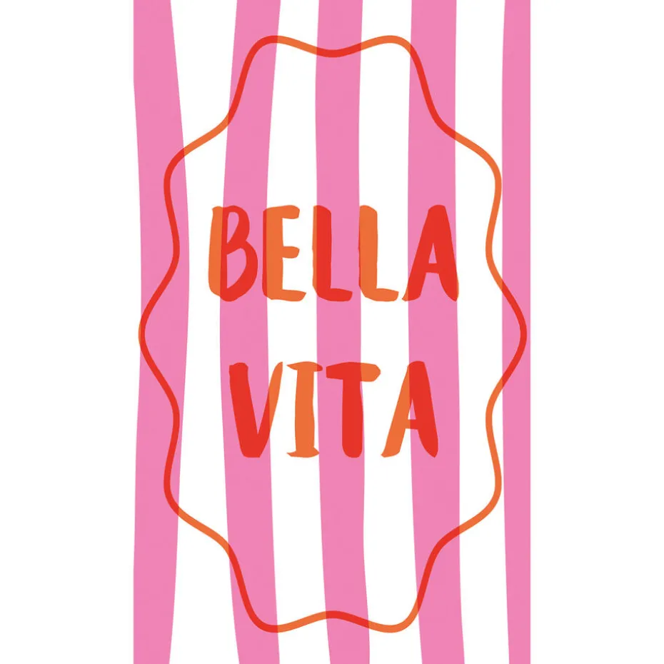 Fotobehang Bella Vita Roze