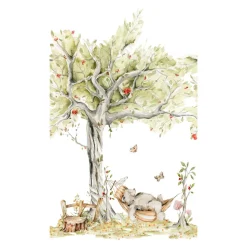 Fotobehang Sammie Wit