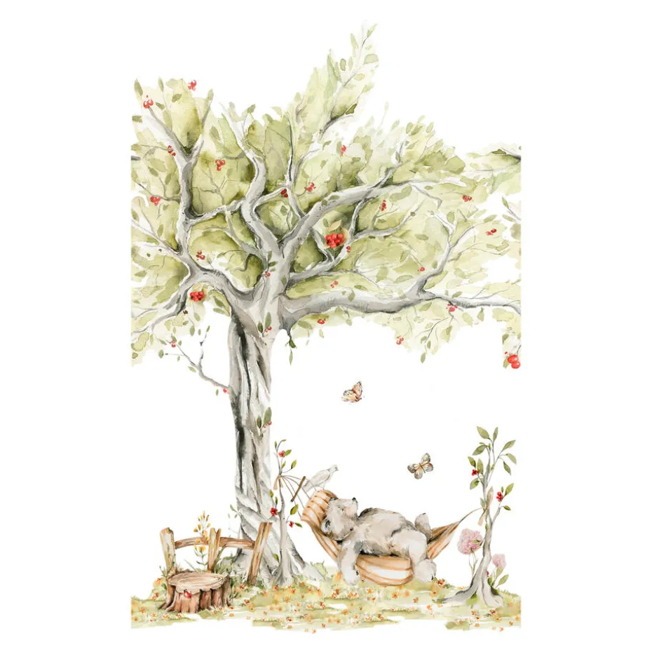 Fotobehang Sammie Wit