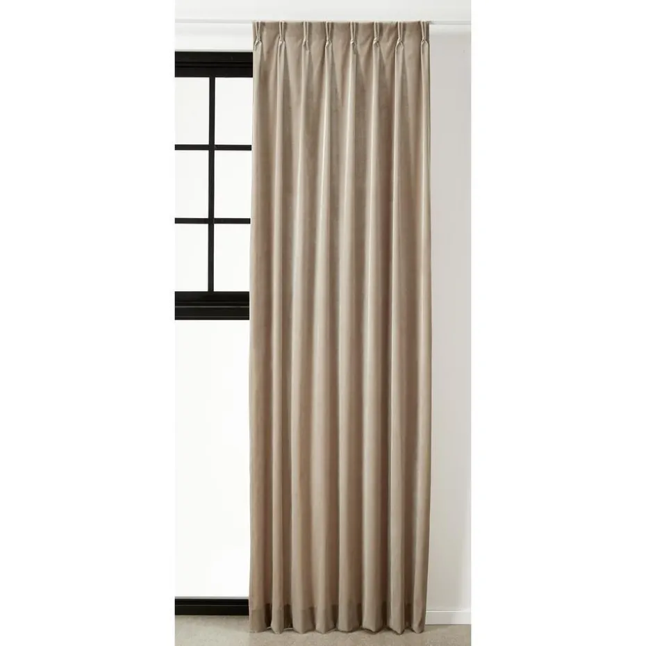 Gordijn Velours Juliet Naturel