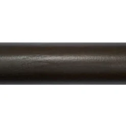 Gordijnroede 200cm Walnoot Bruin Hout Ø28mm