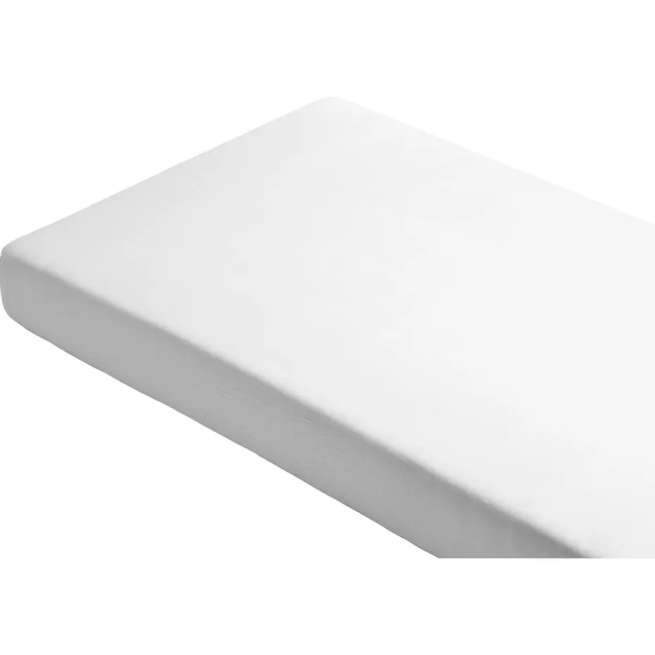 Hoeslaken Jersey Wit 220x180 cm