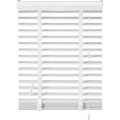 Houtlook Jaloezie Ravi Wit 50mm 160x175 cm