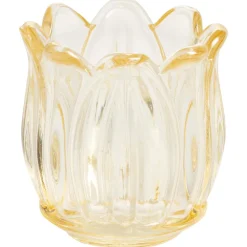 Kandelaar Bloem Geel