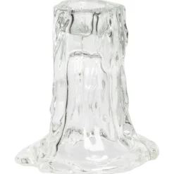Kandelaar Melted Transparant