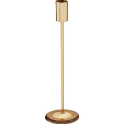 Kandelaar Oppido Goud/Bruin 26 cm