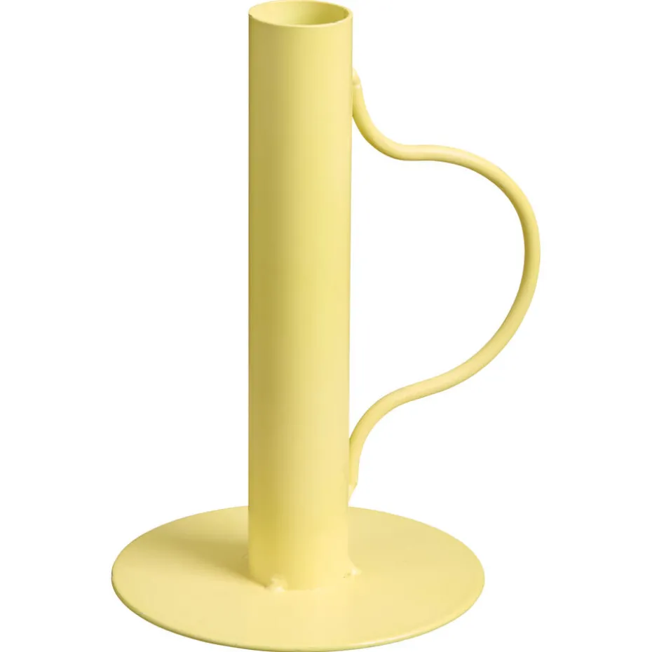 Kandelaar Pitou Geel - 14,5 cm 15 cm