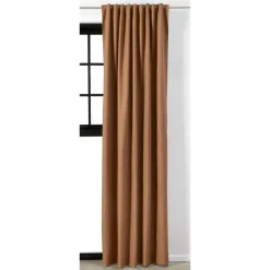 Kant En Klaar Gordijn Roos Bruin