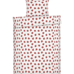 Kinderdekbedovertrek Lotte Rood 140x200 cm