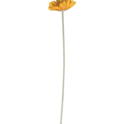 Kunstbloem Gerbera Geel