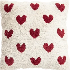 Kussen Hartjes Rood 45x45 cm