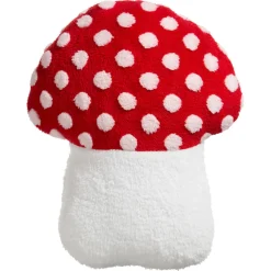 Kussen Paddenstoel Rood/Wit