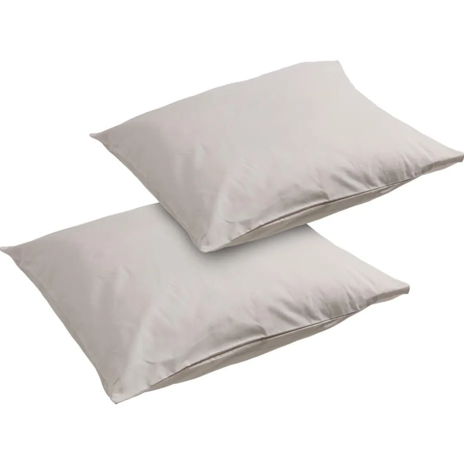 Kussensloop Katoen Taupe - 60x70cm