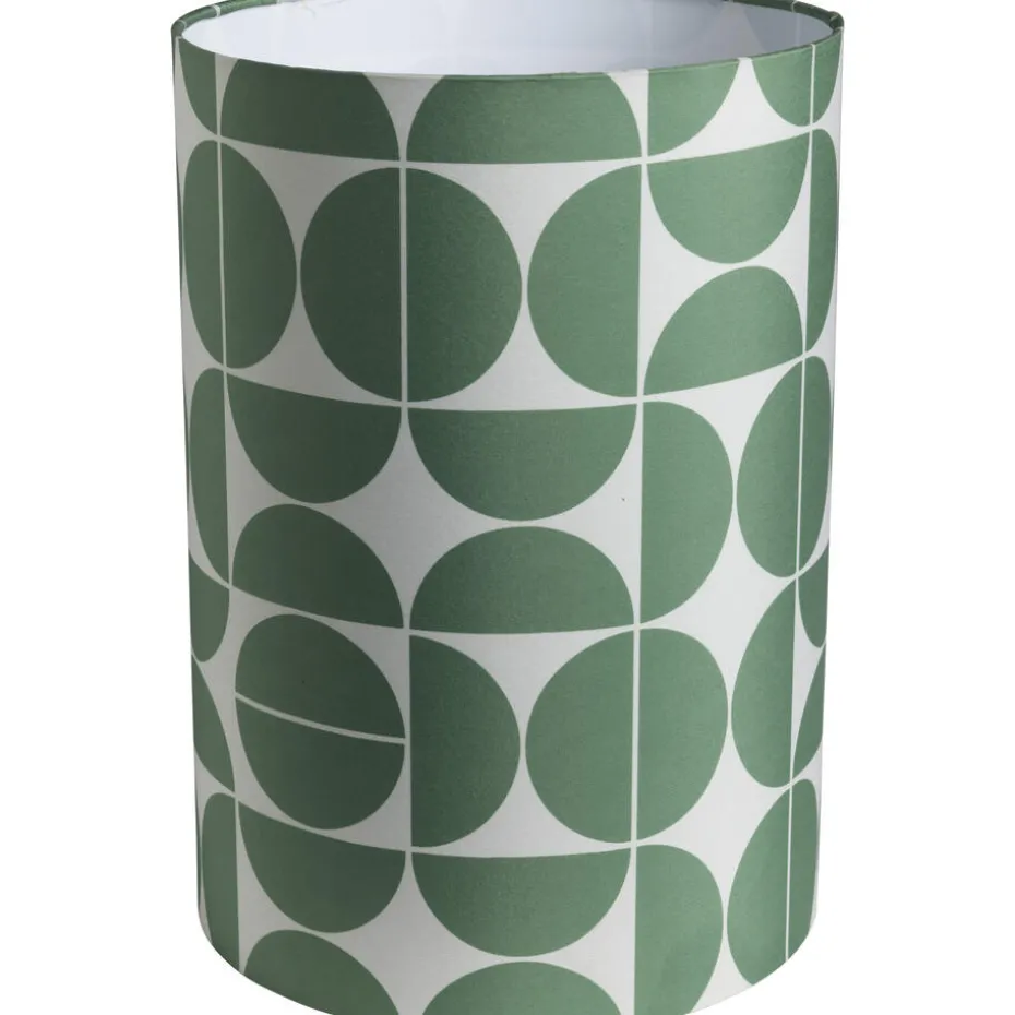 Lampenkap Retro Groen ø 25 cm