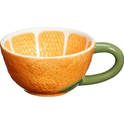 Mok Met Oor Sinaasappel Oranje 300ml