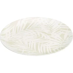 Ontbijtbord Leaves Beige - 鈱€20cm