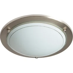 Plafondlamp Athan Nikkel