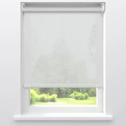 Rolgordijn Screen Kick Wit