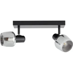 Spot Cala 2-Lichts Zwart