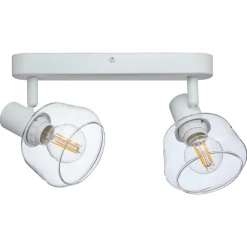 Spot Zeus 2-lichts Wit
