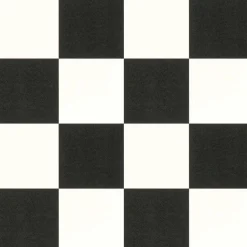 Staal Vinyl Benson Zwart/Wit