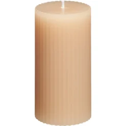Stompkaars Rustiek Ribbel Beige 10 cm