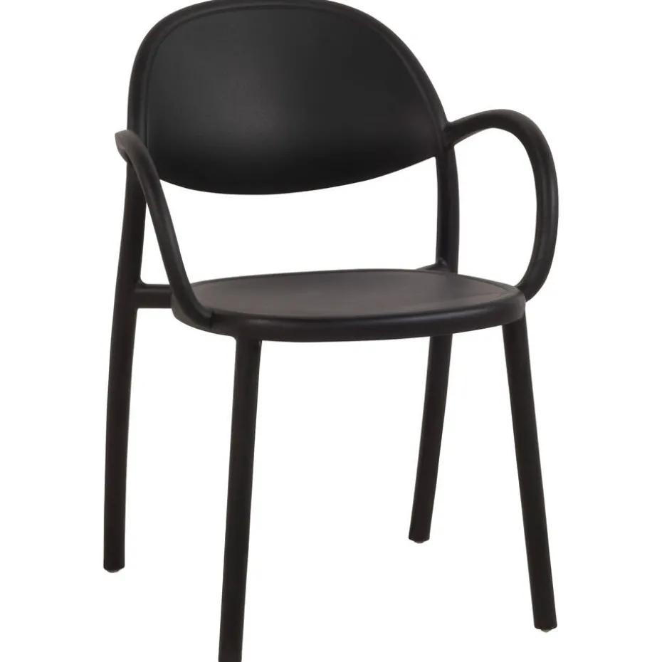 Tuinstoel Robbio Zwart