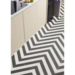 Vinyl Castro Zwart Wit